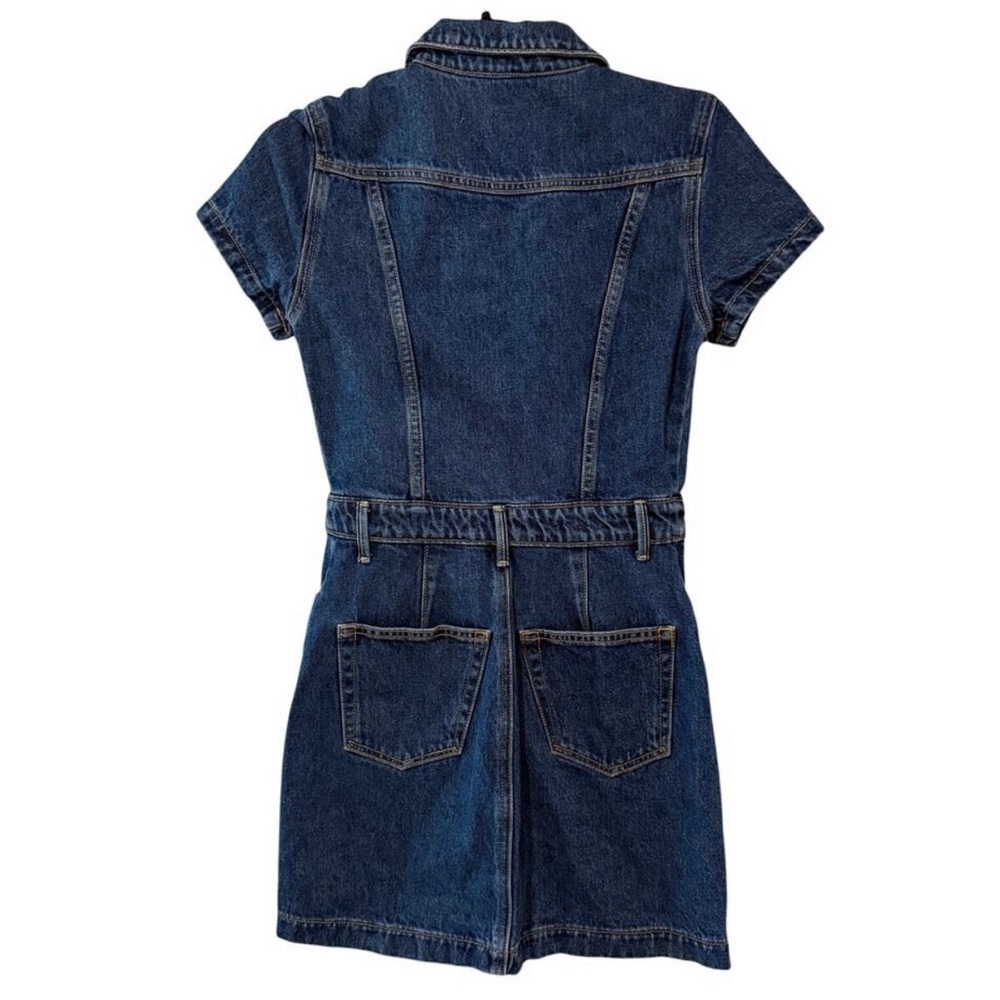 GRLFRND Max Denim Mini Dress In You And Me Womens Size XS - Picture 3 of 12